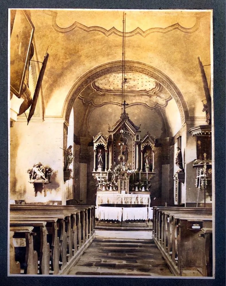 Ołtarz w Gościsławiu 1937 r. 