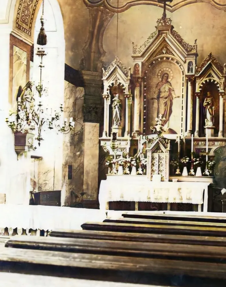 Ołtarz w Gościsławiu 1937 r. 