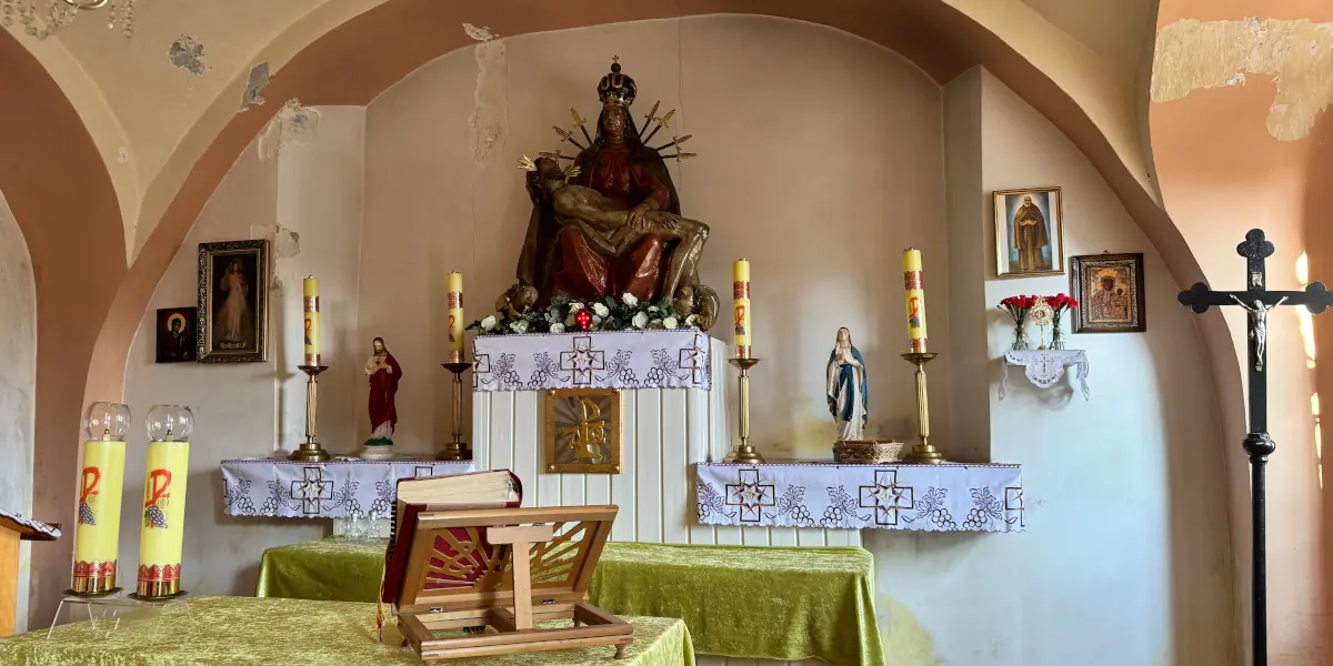 Godków - rozbudowa kaplicy przerwana przez wojnę?